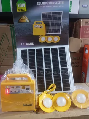 20watts Solar Generator With Lithium Battery