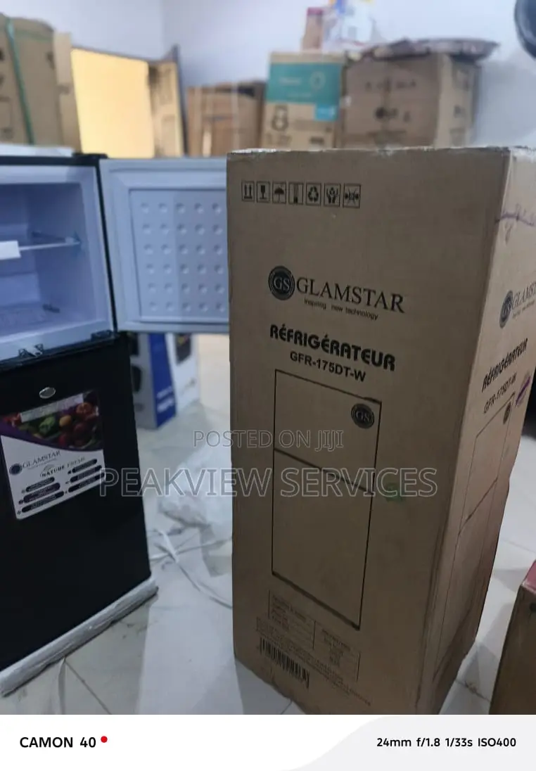 Glamstar Refrigerator 138l Two Door Design