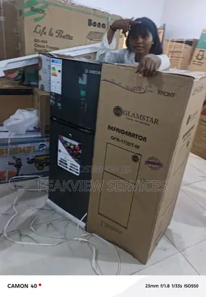 138l Indoor Refrigerator Glamstar GFR-175dt-W