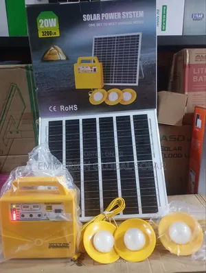20watts Solar Generator With Lithium Battery