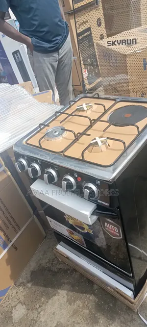 Skyrun 3+1 Standing Gas Cooker