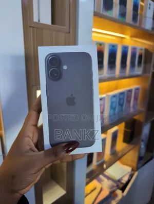 New Apple iPhone 16 128 GB Black