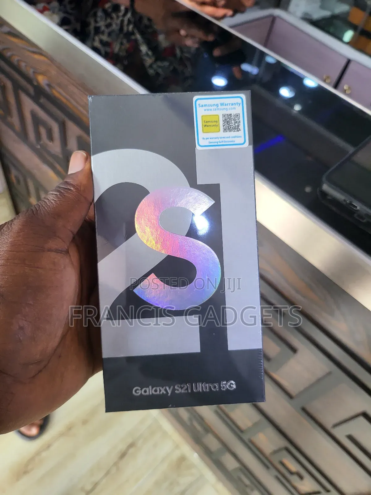New Samsung Galaxy S21 Ultra 5G 256 GB Black