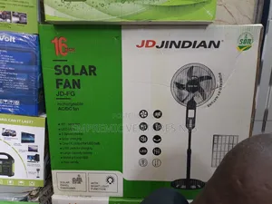 16 Inch Solar Sanding Fanjd-Fg Rechargeable Ac/Dc Fan