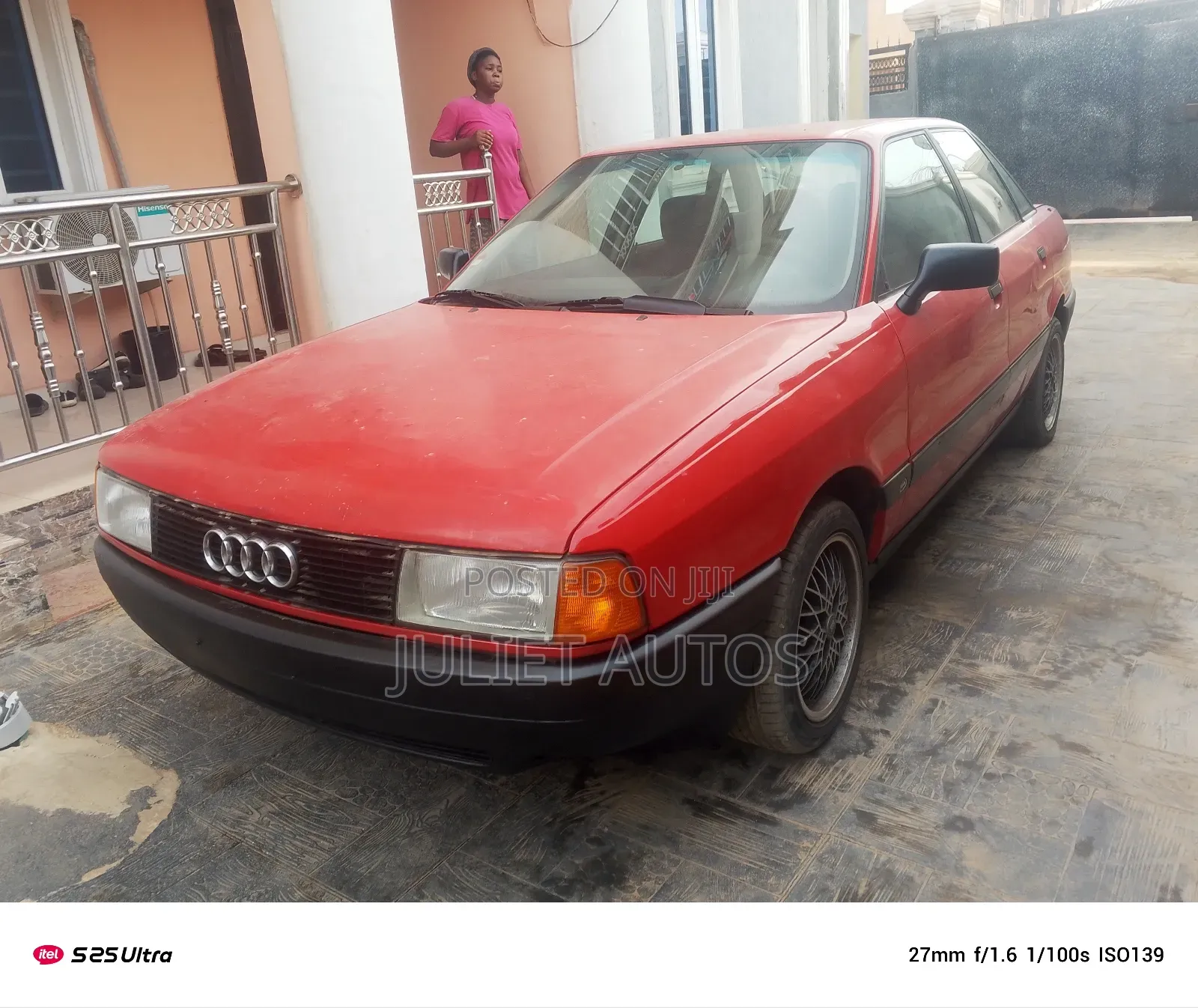 Audi 80 1996 Red