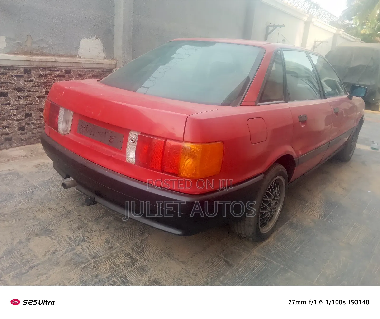 Audi 80 1996 Red