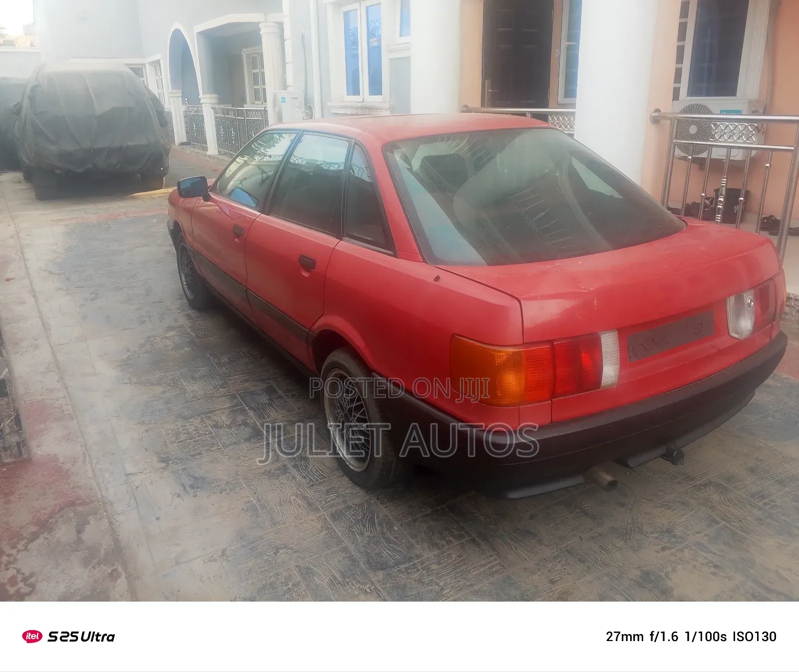 Audi 80 1996 Red
