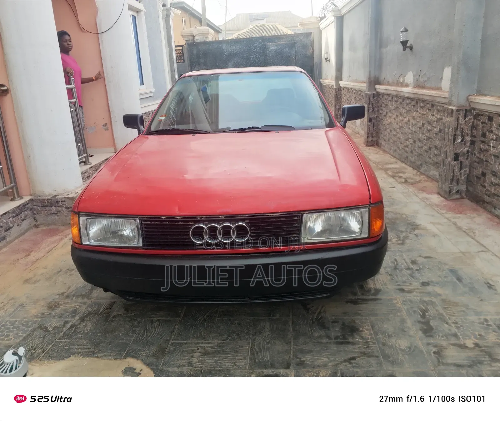 Audi 80 1996 Red