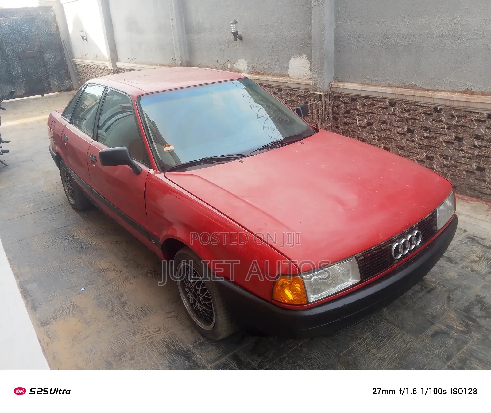 Audi 80 1996 Red