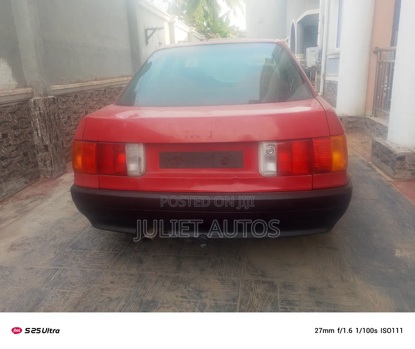 Audi 80 1996 Red