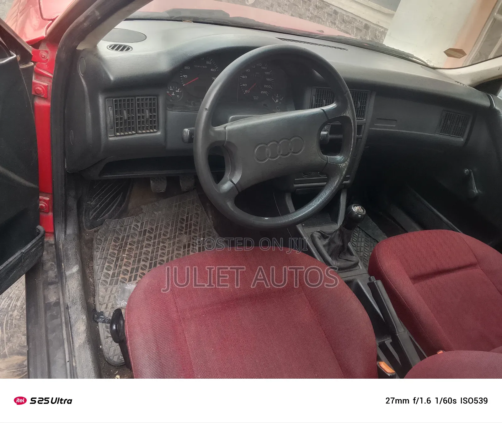 Audi 80 1996 Red