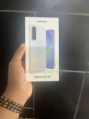 New Samsung Galaxy A36 256 GB White