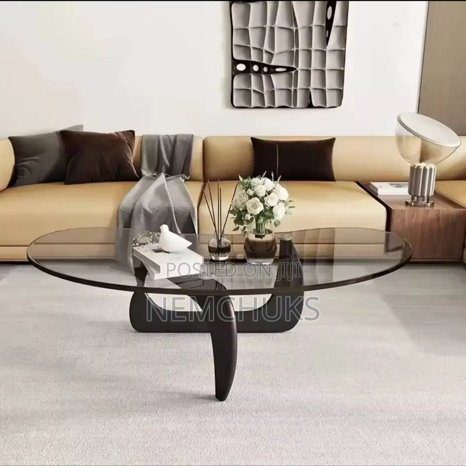 Unique Glass Center Table