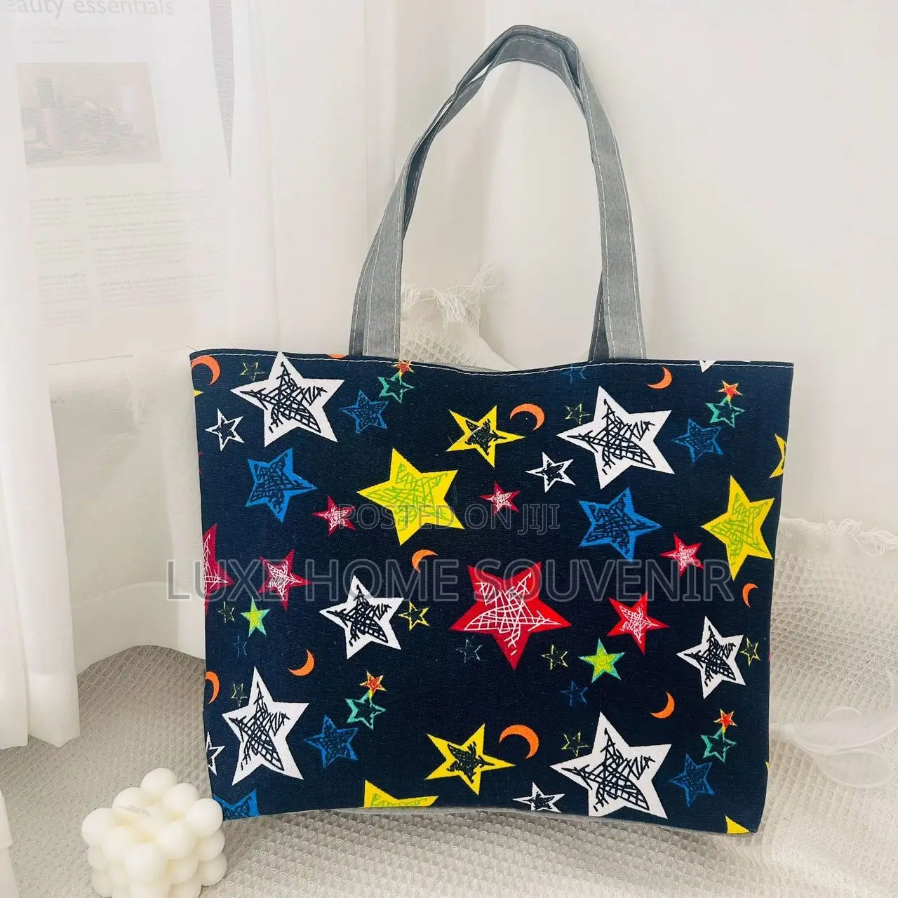 Tote Bag With Zip