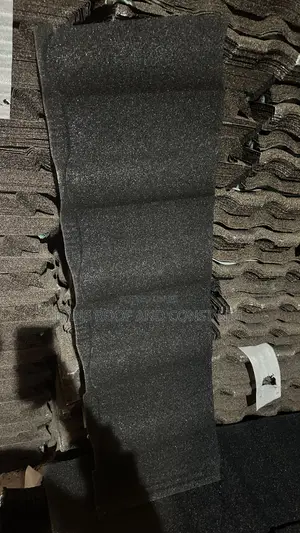 Plain Black Romana Step Tiles