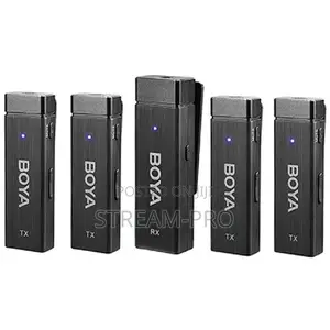 Boya By-w4 Ultracompact 4-person Wireless Microphone System
