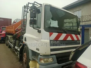 Daf Cf 75 Dumper Truck 8 Tyres (Foreign Used) With Hiab Crane