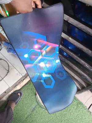 Evergreen Extended RGB Gaming Mouse Pad With Hexagon Design