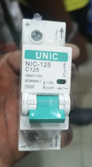 Dc Breaker 125amp 1pole