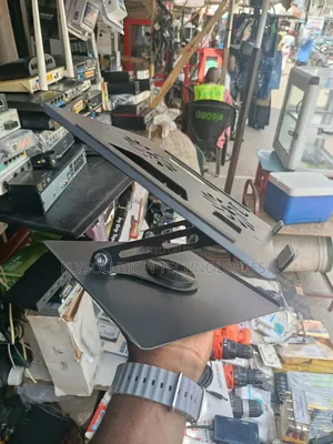 Yl-906 Adjustable Aluminum Laptop Stand With Cooling Fan