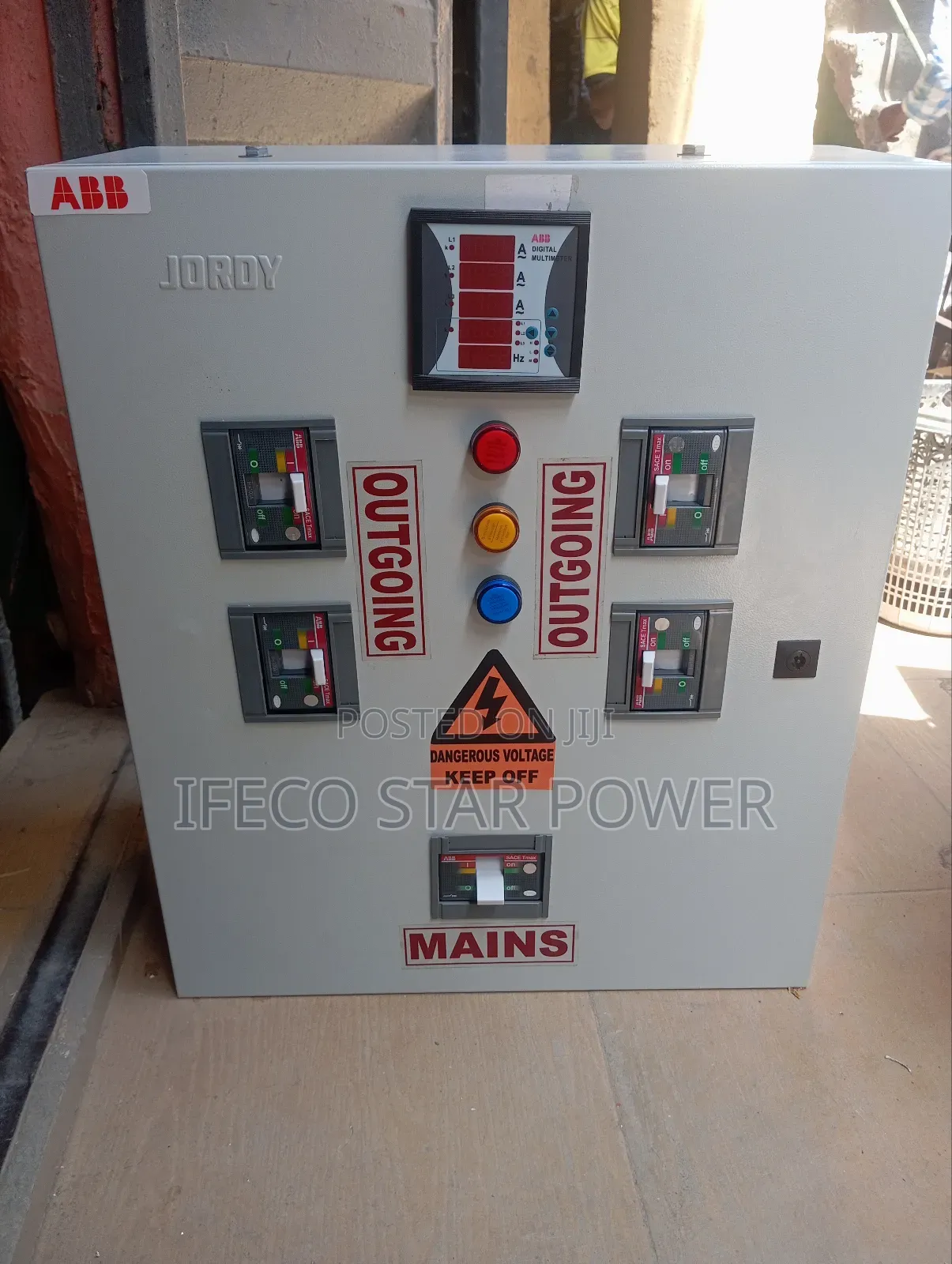 Distribution Board Panel 250amp