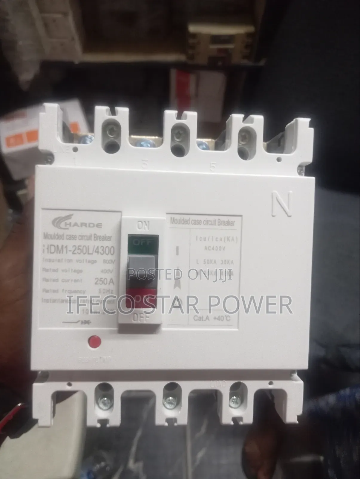 250a Breaker 4pole Original McCb