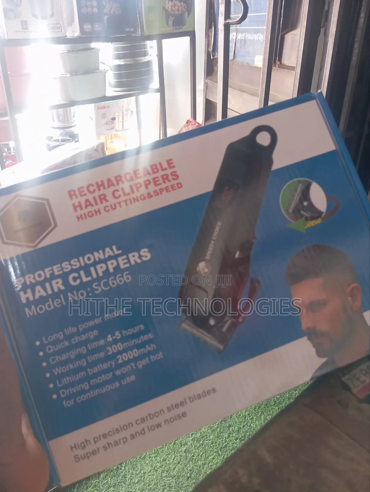 Professional Rechargeable Barbers Clipper