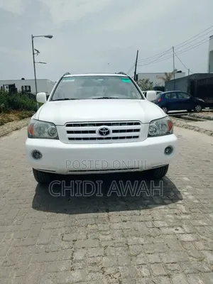 Toyota Highlander Limited V6 4x4 2006 White