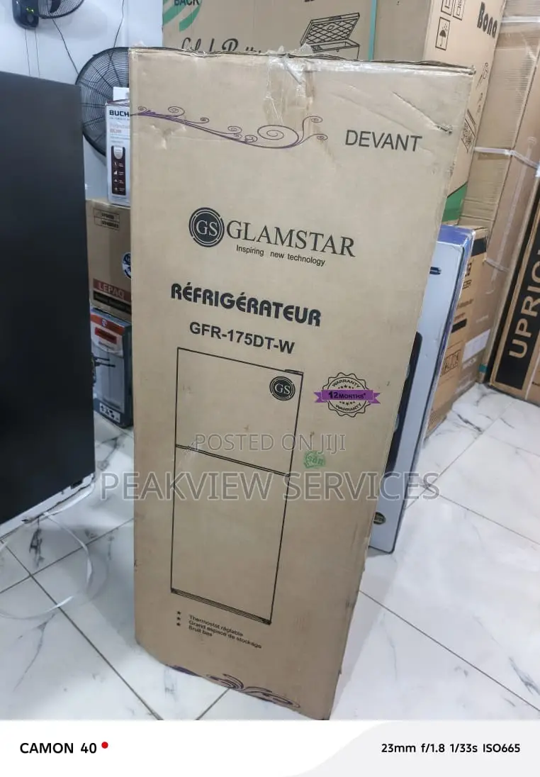 Glamstar Refrigerator 138l Storage Capacity