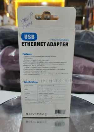 Type-C3.1/Usb 3.0 Ethernet Adapter
