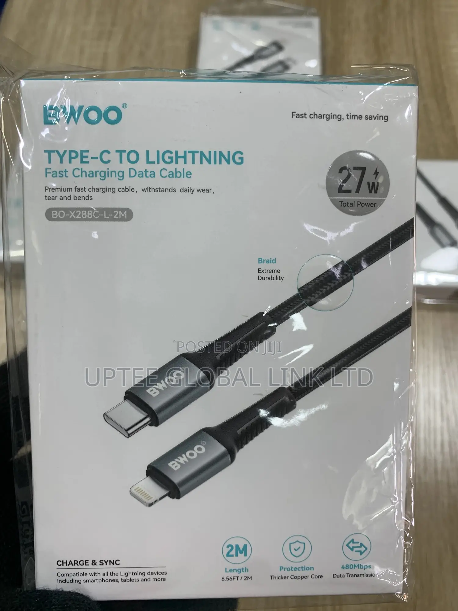 Bwoo Type -C to Lightning Data Cable