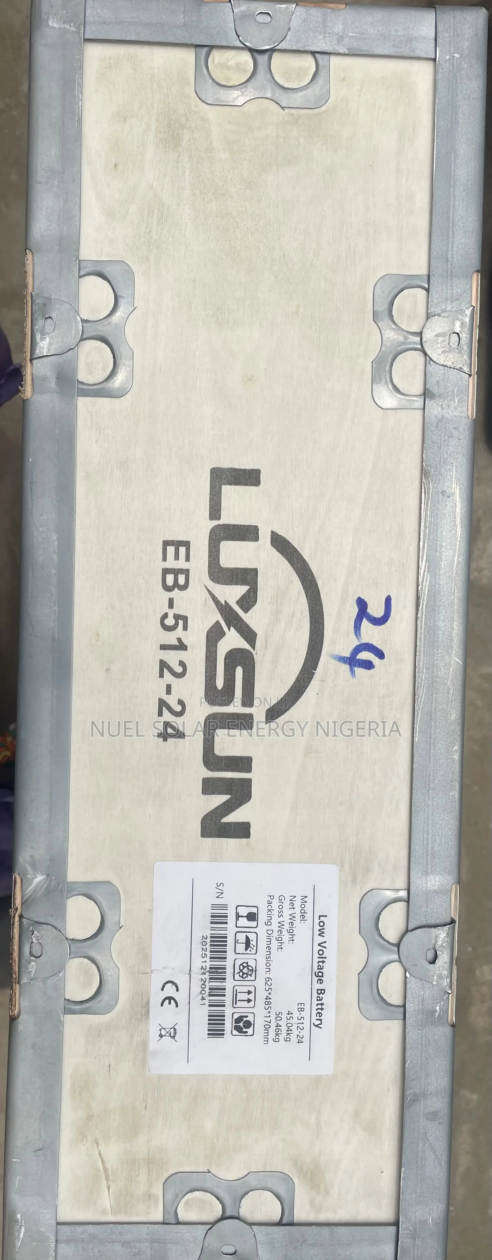 5kwh Lexsun Lithium Battery 24v