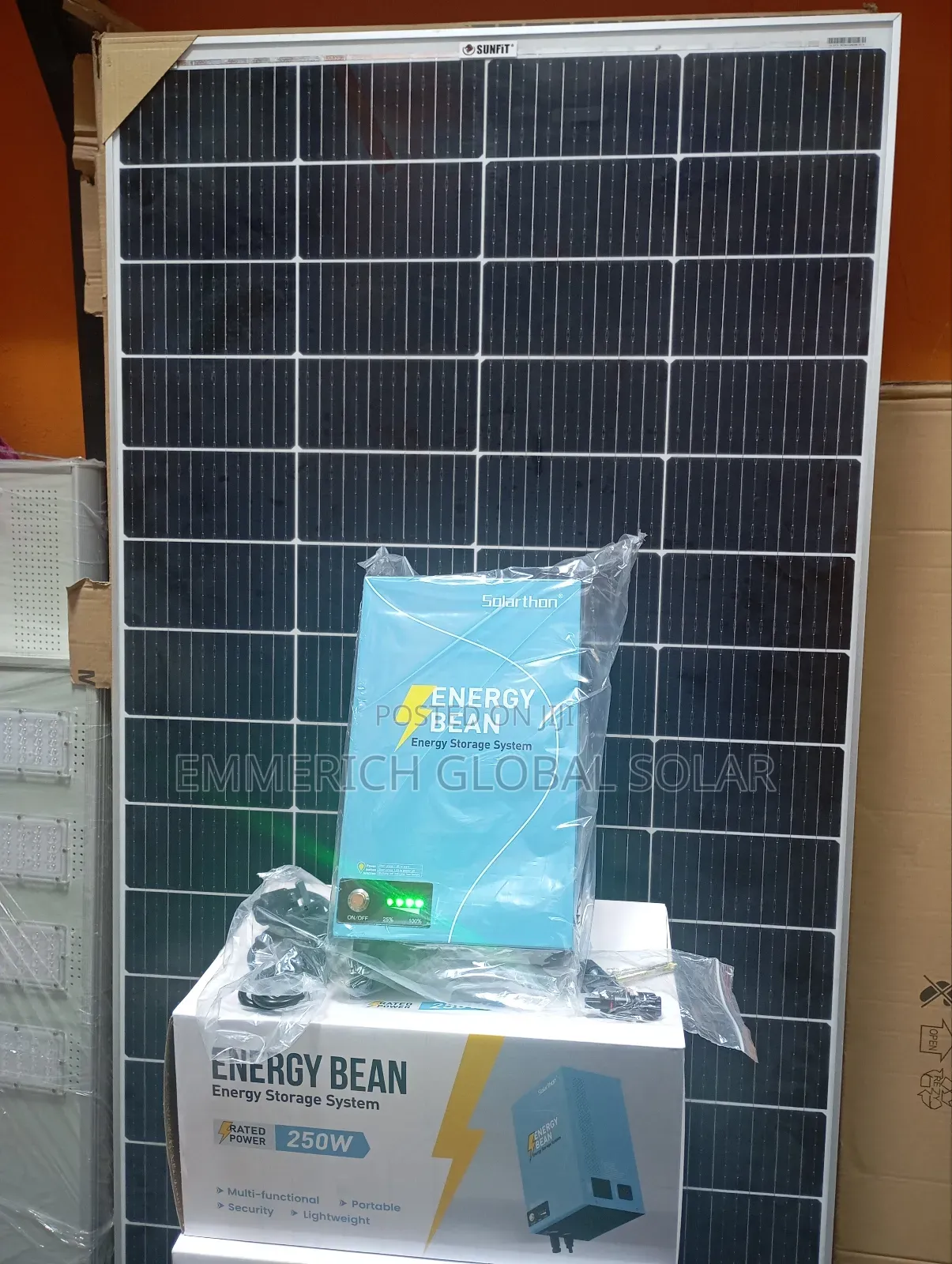 250watts Solar Generator With Big Panel