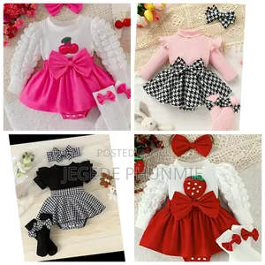 Newborn Baby Clothing Set With Head Tie,Socks Etc