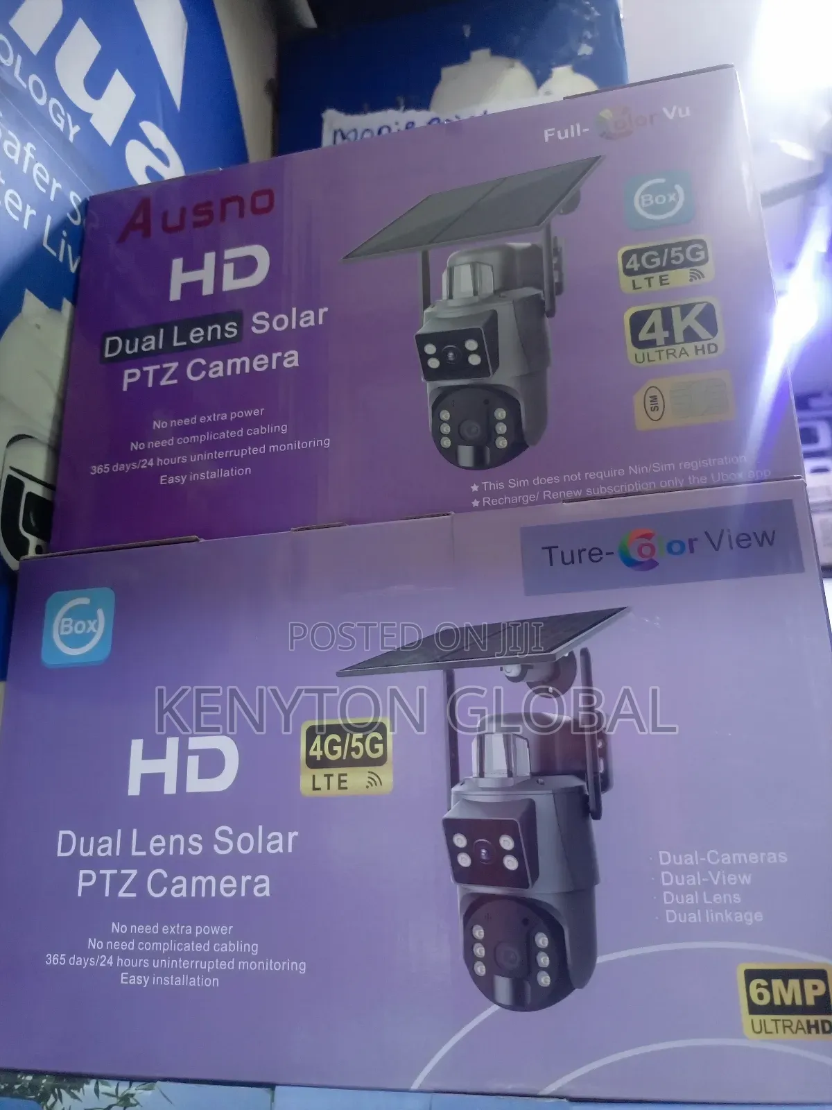 Solar Ubox 4g PTZ Camera