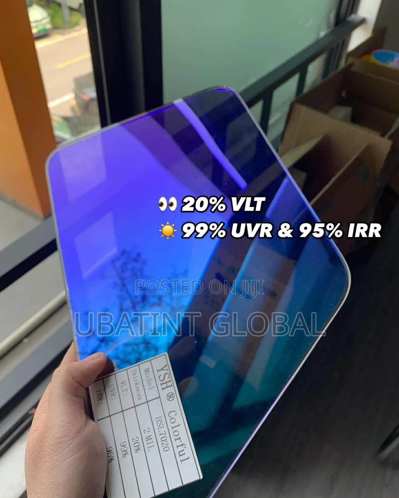 Chameleon Tint For Front Windscreen
