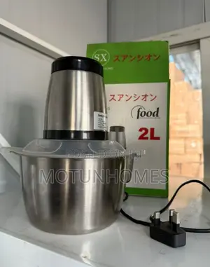 2l Stainless Steel Food Processor