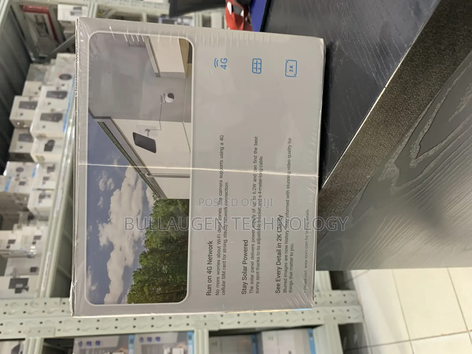 Ezviz Eb8 4g Smart Home Battery Camera and Solar Panel Kit