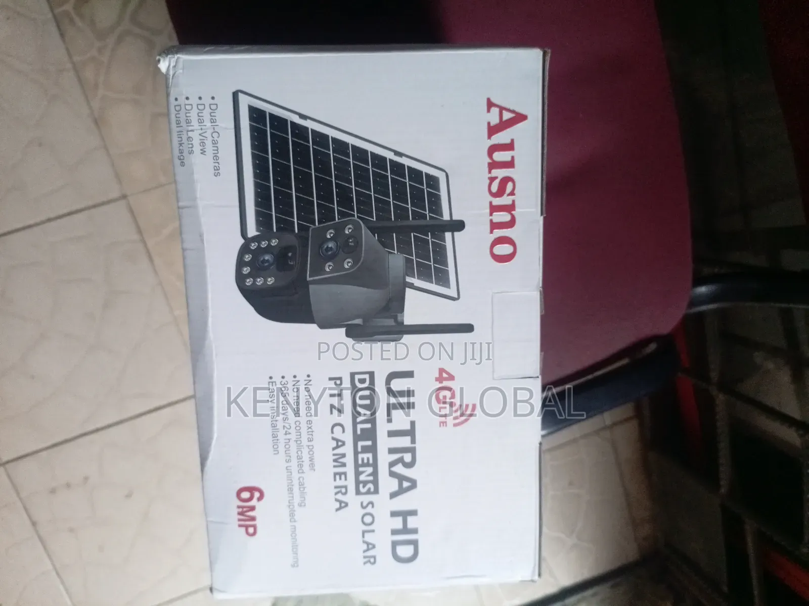 PTZ Ubox Solar Camera 4g
