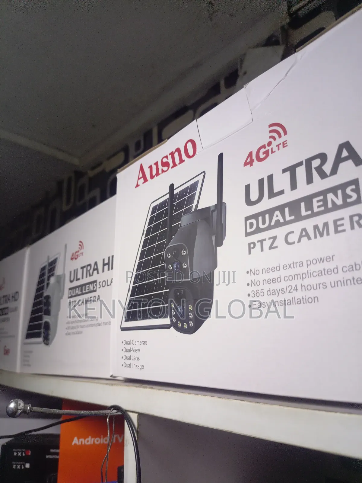 PTZ Ubox Solar Camera 4g