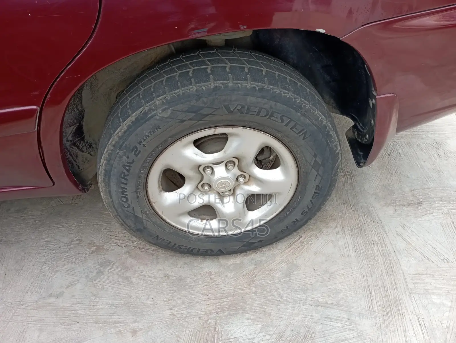 Toyota Highlander 2005 Red