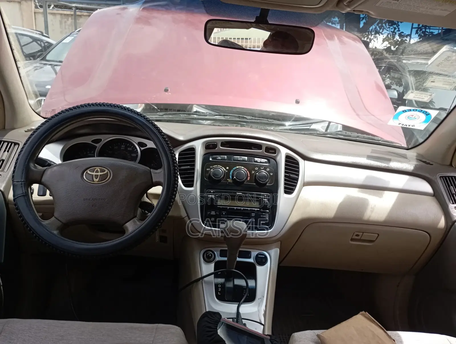 Toyota Highlander 2005 Red