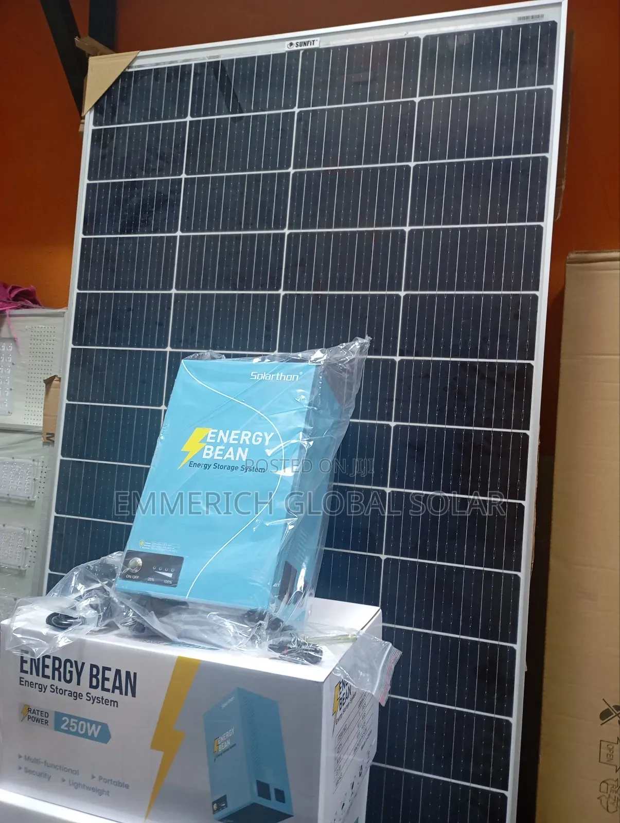 250watts Solar Generator With Panel
