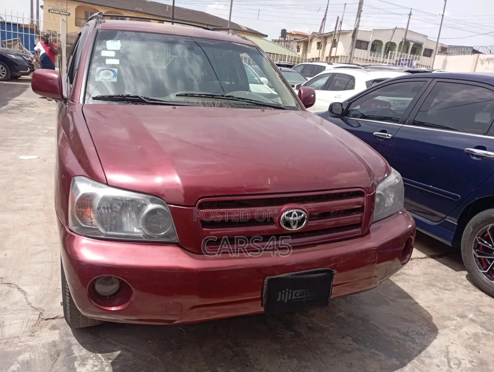 Toyota Highlander 2005 Red