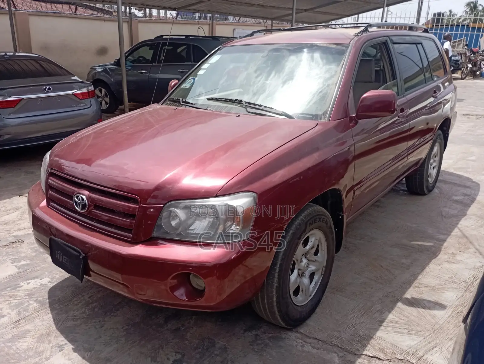 Toyota Highlander 2005 Red
