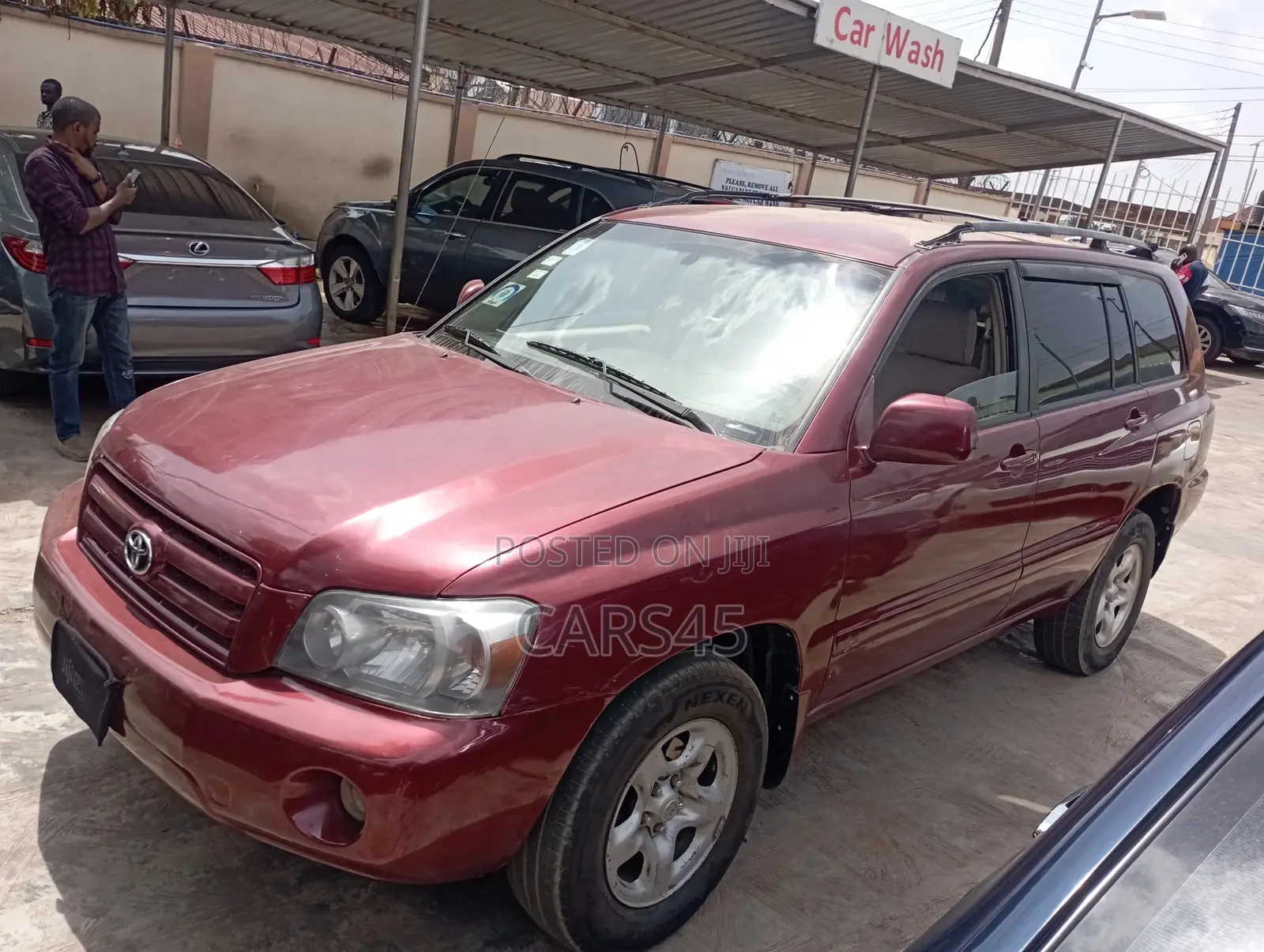 Toyota Highlander 2005 Red