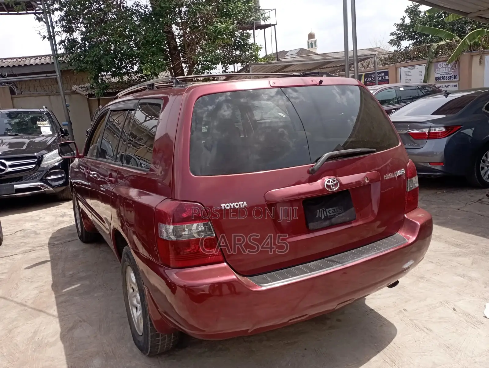 Toyota Highlander 2005 Red