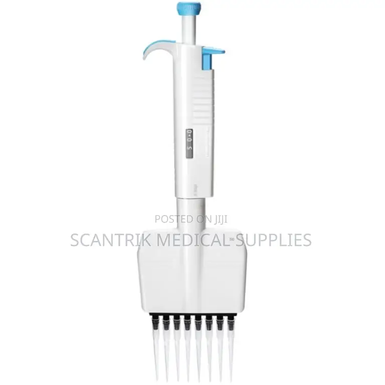 High-Performance 12-Channel Adjustable Micropipette