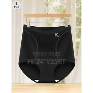 High-Waisted Tummy Control Seamless Women's Panties, Triangle Cut, Com