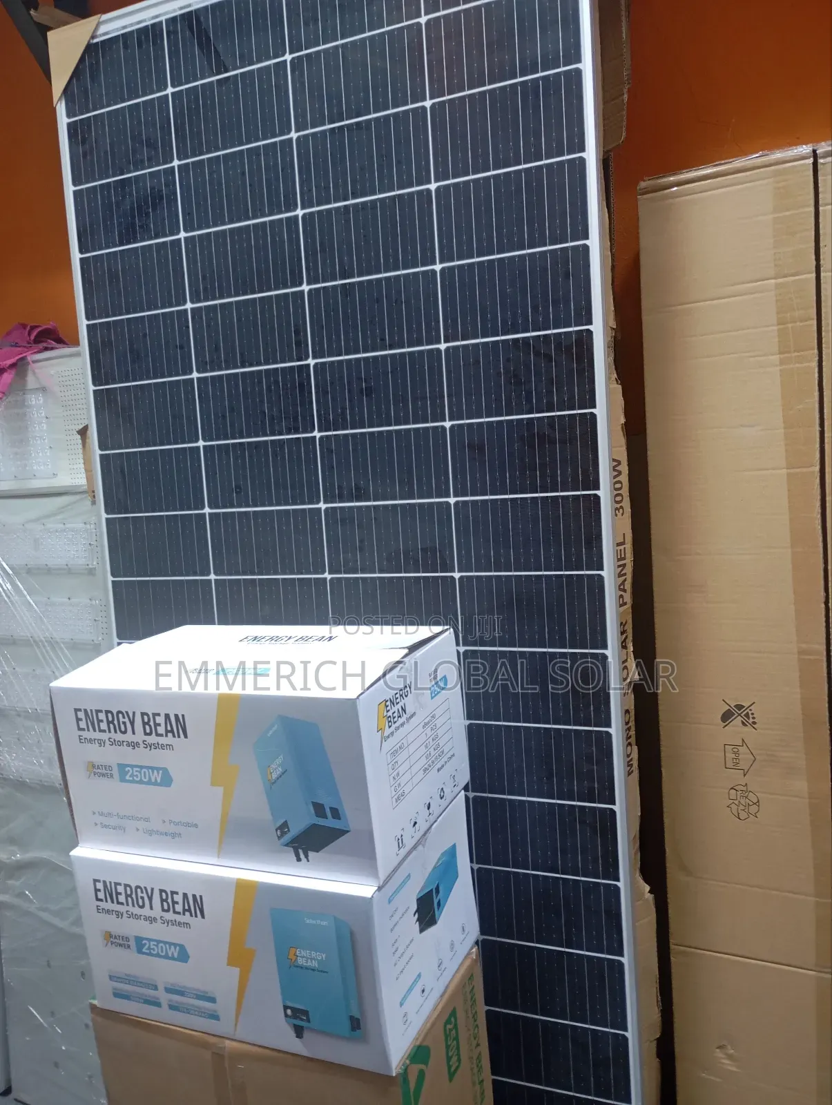 250watts Solar Generator With Panel